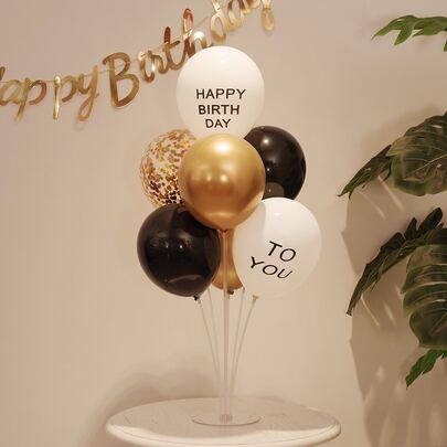 生日气球套装、桌面装饰、派对装饰