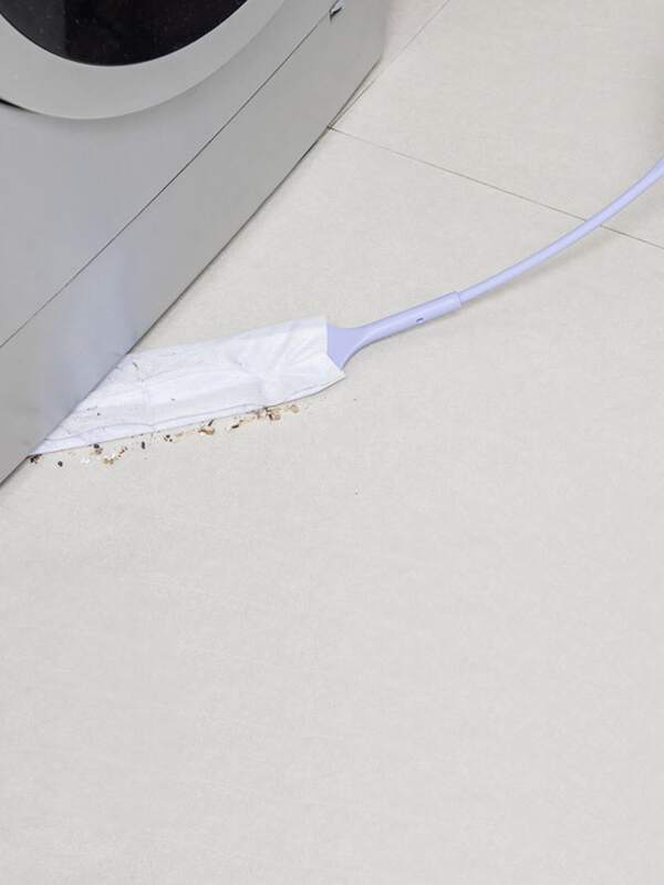 1pc Long Handle Random Color Crevice Cleaning Brush