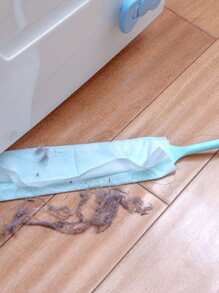 1 pieza Cepillo de limpieza de grietas con mango largo de color al azar - Multicolor - Ver 2