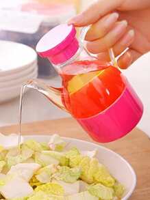 1pc Random Color Spice Jar, Plastic Liquor Bottle Pourer For Kitchen - Multicolor - View 5