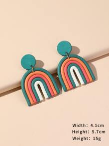 Hoa tai thả cầu vồng - Nhiều màu - Xem 3