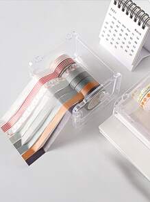 1 pieza Cinta transparente Dispensador - transparente - Ver 5