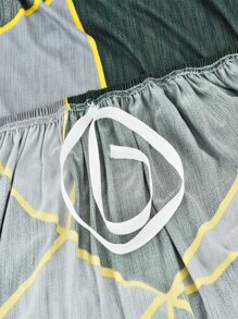 幾何樣式沙發套和1入組靠墊套不附帶墊芯 - 彩色 - 查看 6