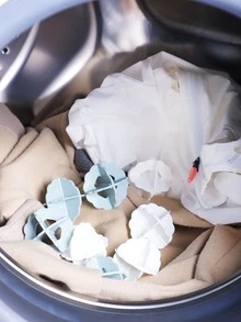 4 piezas Bola de lavandería unicolor - Multicolor - Ver 2