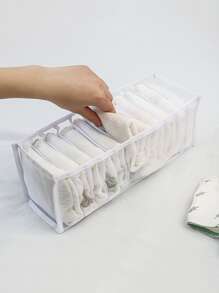 2pcs Solid Underwear Storage Box Halloween Decorations Halloween Costumes Autumn Decor Festival Decor - White - View 5