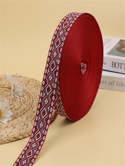 1roll Geometric Pattern DIY Sewing Trim