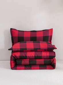 Bộ khăn trải giường họa tiết Gingham - Nhiều màu - Xem 4