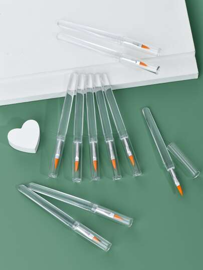 10 件便携式唇刷