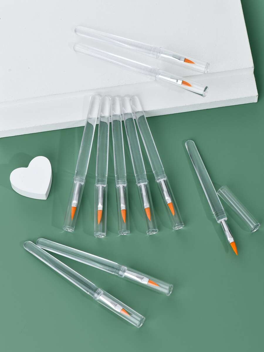 10 件便携式唇刷