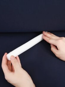 1個通用彈性全覆蓋沙發套(附1個枕套) - 藏蓝色 - 查看 4