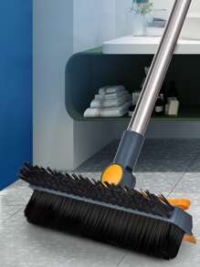 1pc Multifunction Cleaning Brush, 3 In 1 Wall Brush For Household - Multicolor - View 2