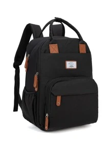 Diaper Bag Backpack Baby Bag, Baby Girl Boy Diaper Bag For Dad Mom With Pad, 16 Pockets, Pacifier Case, Large Diaper Bag Unisex For Travel