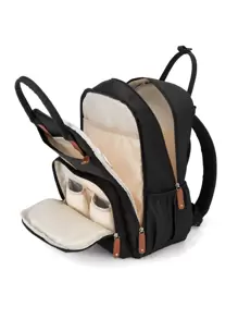 Diaper Bag Backpack Baby Bag, Baby Girl Boy Diaper Bag For Dad Mom With Pad, 16 Pockets, Pacifier Case, Large Diaper Bag Unisex For Travel