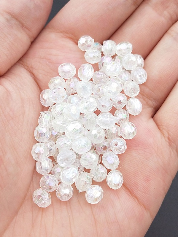 100pcs Holographic DIY Bead SHEIN USA