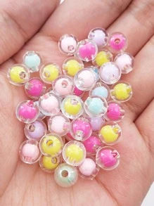 50入組隨機色DIY釘珠 - 彩色 - 查看 3