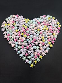 20入組星形隨機色DIY釘珠 - 彩色 - 查看 2