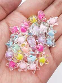 20入組星形隨機色DIY釘珠 - 彩色 - 查看 4