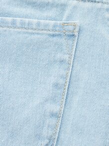 SHEINBlues Wide Leg Jeans - Light Wash - View 12