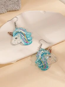 Bông tai thả kỳ lân - Nhiều màu - Xem 2