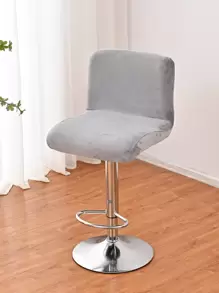 Tie Dye Ghế ăn Slipcover - Xám - Xem 1