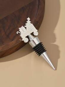 1pc Christmas Car Decor Wine Stopper - Multicolor - View 1