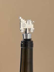 1pc Christmas Car Decor Wine Stopper - Multicolor - View 4