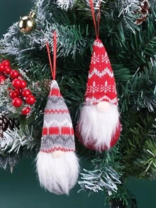 4pcs Cartoon Gnome Decoration - Multicolor - View 2