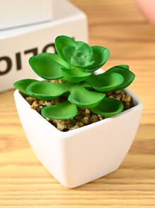 1入組人造盆栽植物 - 彩色 - 查看 5