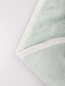 1pc Cartoon Penguin Embroidered Washcloth - Green - View 4