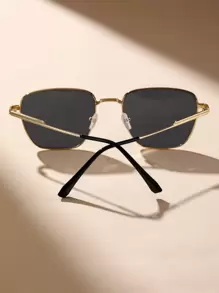 1PC Women Metal Geometric Classic Fashion Glasses For Holiday Gift Vacation Outfits Daily Life Accessories For Summer Beach Vacation,Outdoor,Travel