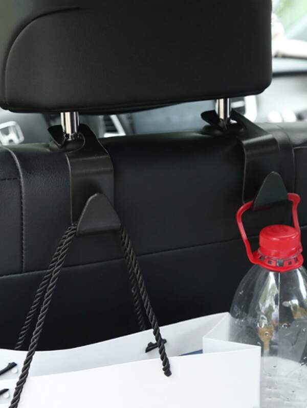1pc Car Seat Headrest Hook Hanger Storage Organizer, Universal For