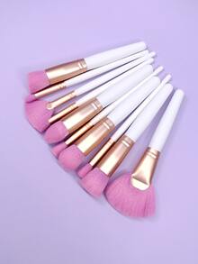 10支装化妆刷套装，化妆刷套装，化妆刷组合，化妆刷套装，全套化妆刷，化妆刷套装，全套化妆工具，刷子套装，化妆刷套装，化妆礼盒套装 - 白色 - 查看 2