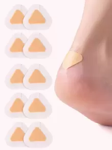 10 piezas almohadilla de protección antidesgaste de talón triangular - Albaricoque - Ver 1