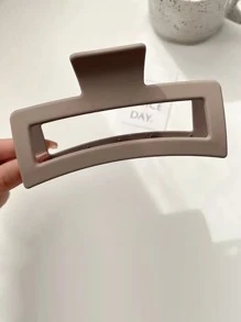 Vuốt tóc hình chữ nhật thường ngày - Cà phê - Xem 2