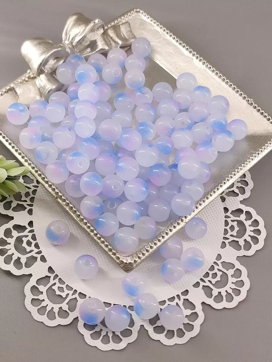 100pcs Bead DIY Jewelry Accessory - Multicolor - View 1