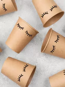 Miếng dán tường in hình lông mi, miếng dán tường nghệ thuật tự dính màu đen dùng để trang trí nhà cửa, miếng dán, miếng dán tường, miếng dán vinyl dùng để trang trí nhà cửa, vật dụng trang trí mùa xuân làm mới ngôi nhà của bạn, miếng dán trang trí lễ hội quà tặng sinh nhật tốt nghiệp - màu đen - Xem 2