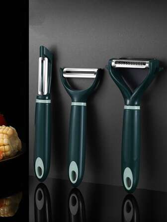 1入兩色削皮器，蔬果工具，廚房用品，切割器，食品，沙拉，裝飾，存儲，派對，生日。