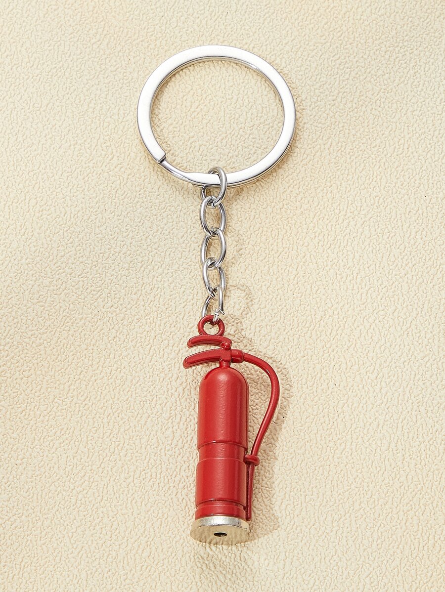 Fire Extinguisher Charm Keychain | SHEIN USA