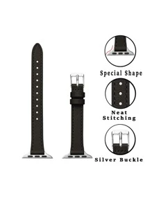 1入組減輕14mm蘋果錶帶，適用於38/40/41/42/44/45/49mm蘋果手錶蘋果手錶超極系列9/8/7/6/5/4/3/2/1/SE - 黑色 - 查看 3