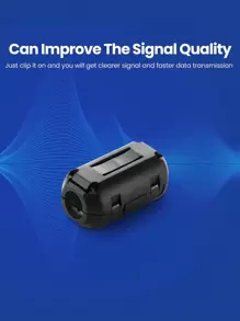 UGREEN 1pc 5.5mm Ferrite Core Cable Filter - Black - View 5