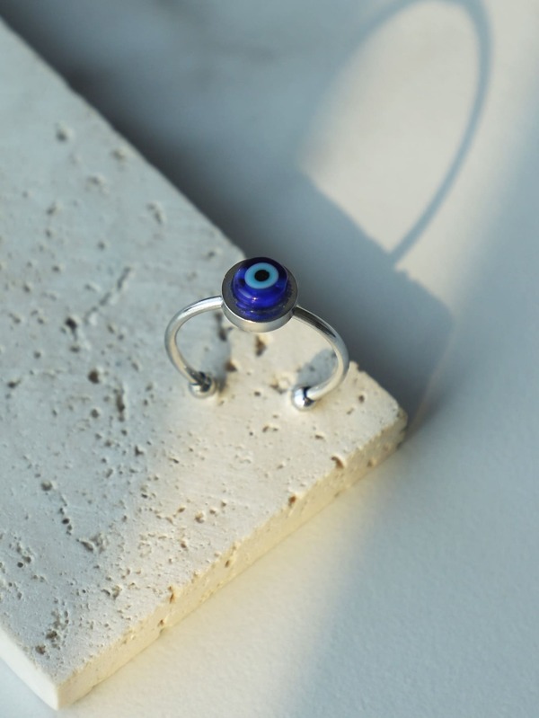Evil Eye Decor Ring SHEIN EUQS