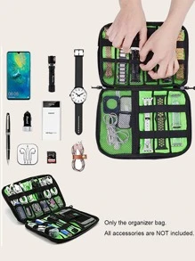 極簡風格錶帶收納袋 - 黑色 - 查看 3