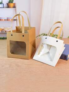 6 piezas Bolsa de regalo transparente panel - Multicolor - Ver 5