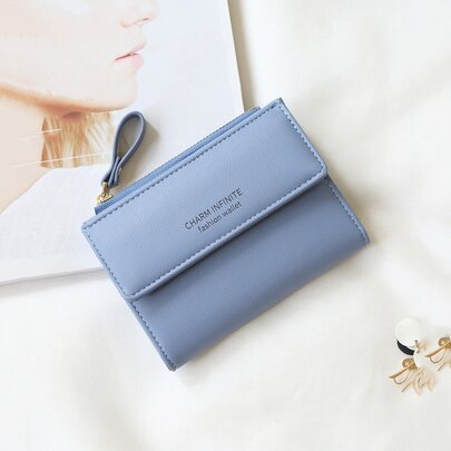 Letter Graphic Small Wallet