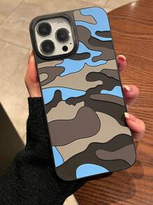 迷彩印花矽膠手機殼 - 彩色 - 查看 2