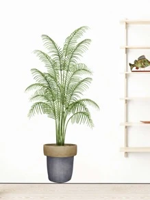 1入組植物印花牆貼 - 彩色 - 查看 4