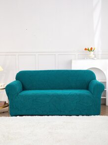 1 Three-dimensional Jacquard Knitted Sofa Cover - Green - View 1