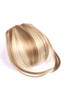 短直筒合成纖維頭髮劉海 - 彩色 - 查看 1