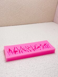 1 pieza Molde de silicona césped en forma de DIY - Rosa - Ver 3