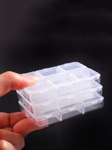1入組多格迷你收納盒 - 無色 - 查看 2